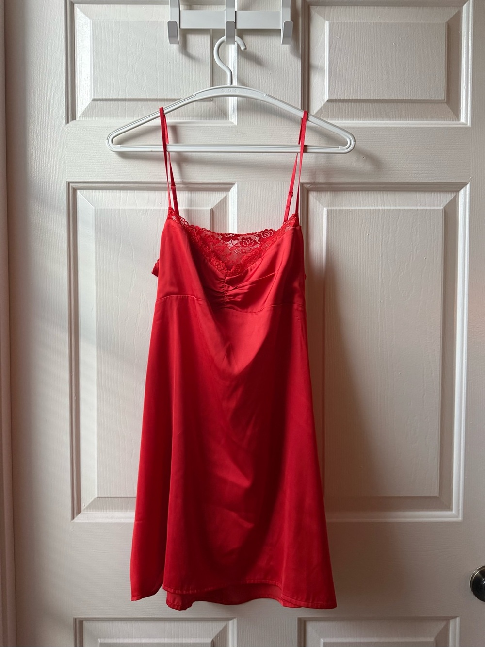 Urban Outfitters Orange Mini Slip Dress - Size M